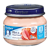 Gerber 2nd Foods Baby Foods  Ham & Ham Gravy Full-Size Picture